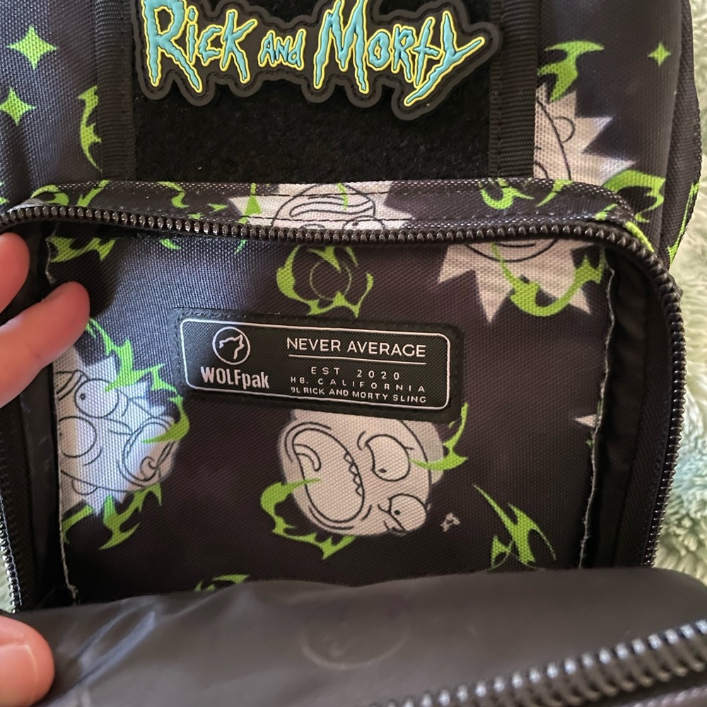 Rick and Morty WOLFpak Tactical Sling Bag - Picture 6 of 6